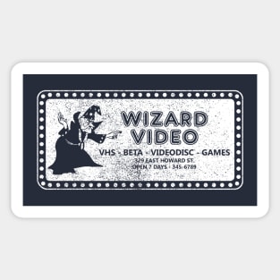 Wizard Video (weathered) Sticker